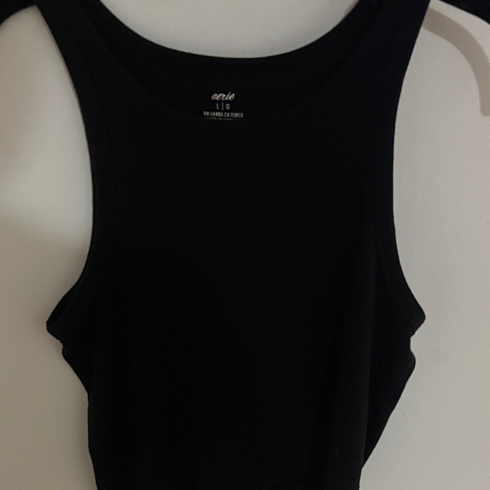 Aerie Classic Black Tank Top